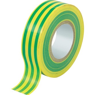 Nastro isolante giallo verde mm25x25m