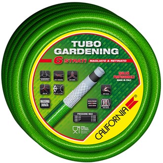 Tubo gardening magliato e retinato